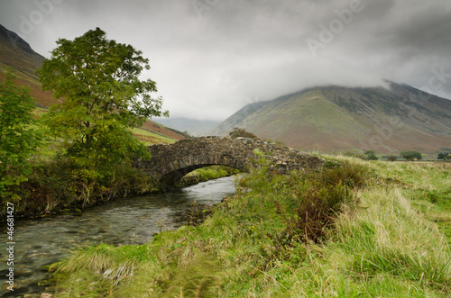 Stone bridge near Wastdale head