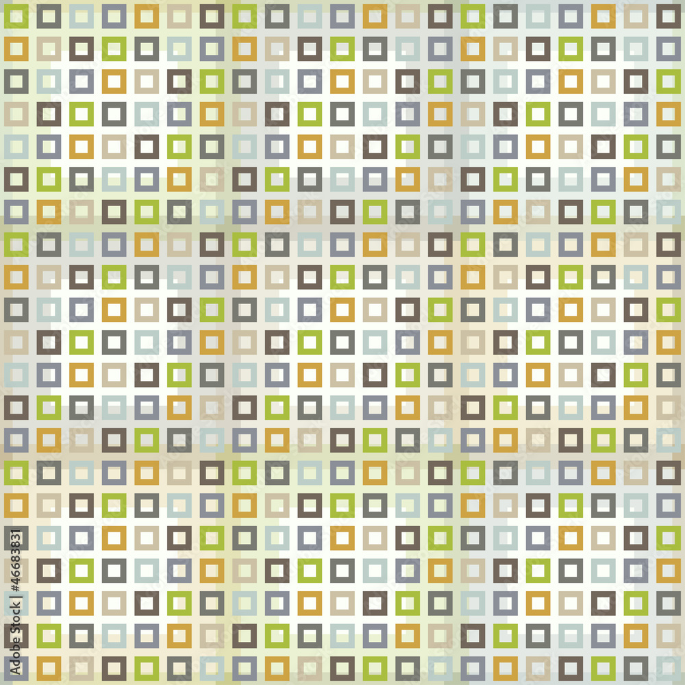 Fototapeta premium Seamless pattern with squares