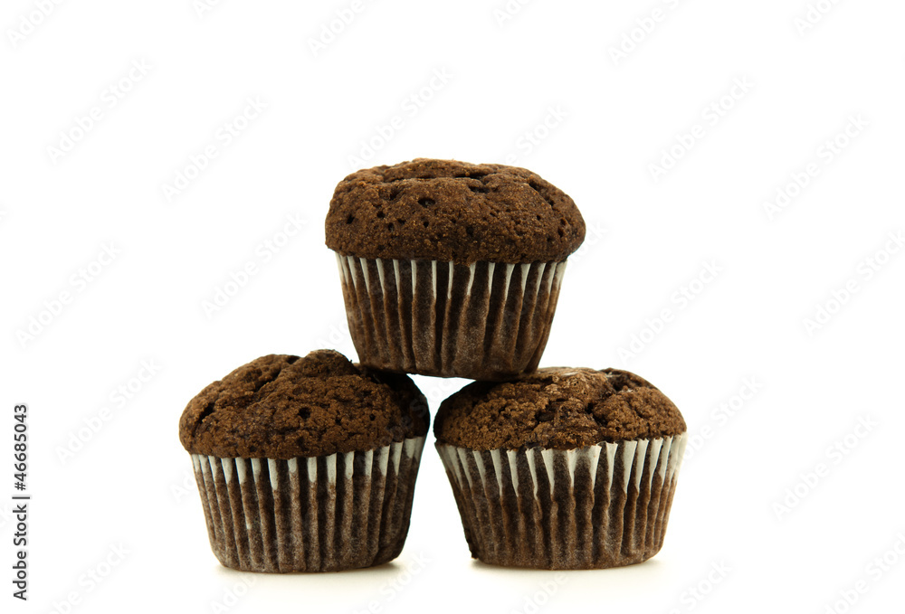 muffins gestapelt muffins gestapelt