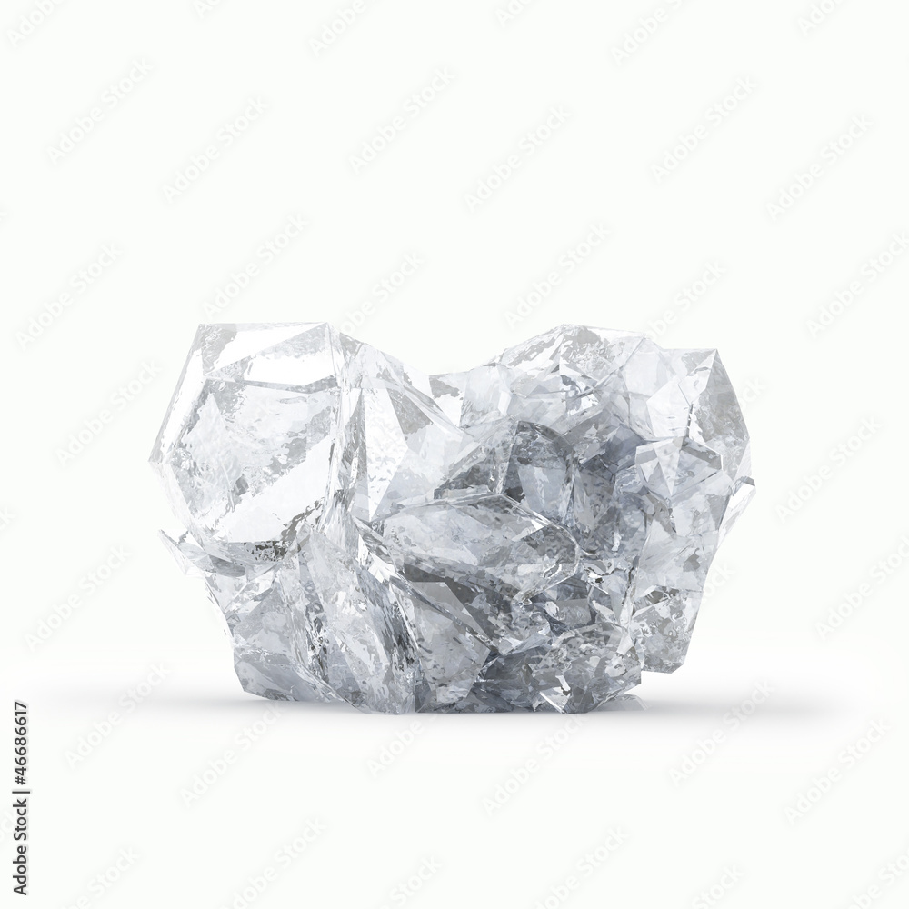Broken frozen heart Broken frozen heart