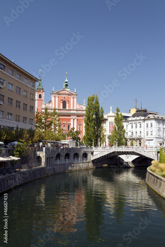 Triple Bridge, Ljubljana, Slovenia