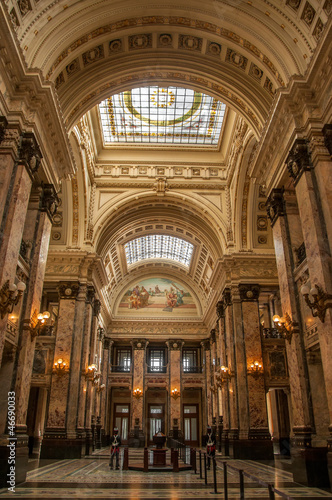 Beautiful interior of Uruguay Congress building