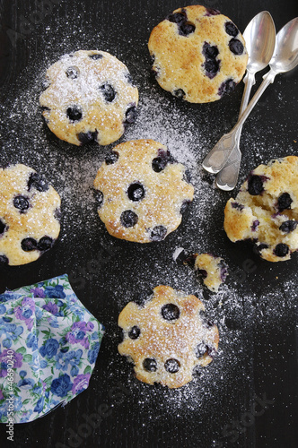 Blueberry muffins