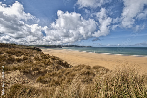 Beautiful Cornwall Beach Landscape