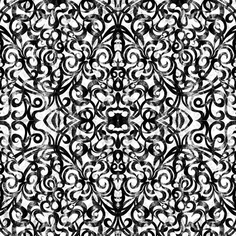 Abstract floral background, seamless pattern Abstract floral background, seamless pattern