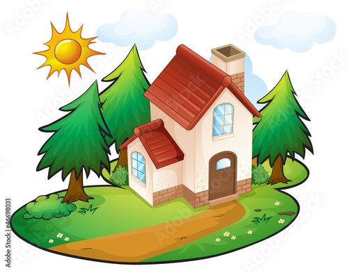 a house