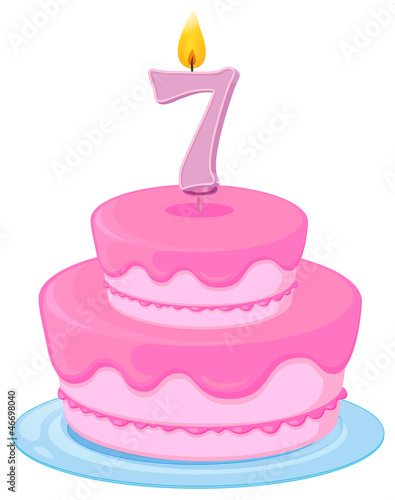 a birthday cake