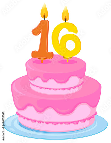 a birthday cake