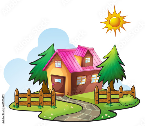 a house