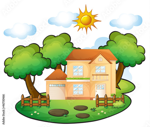 a house