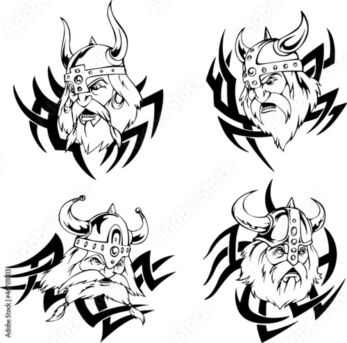 Viking heads