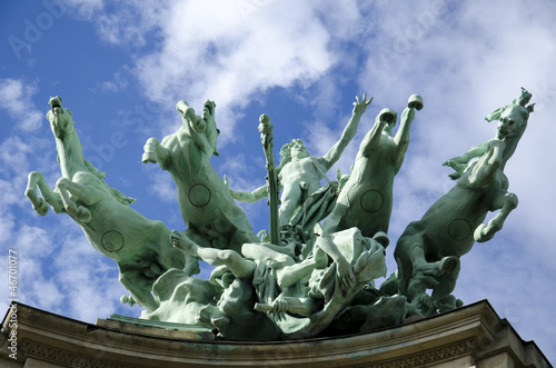 Photography Horses statue in Paris