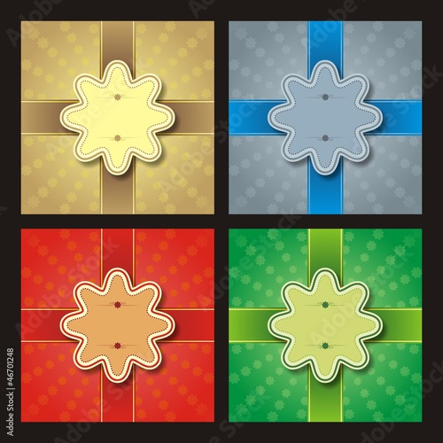 8star label & ribbon