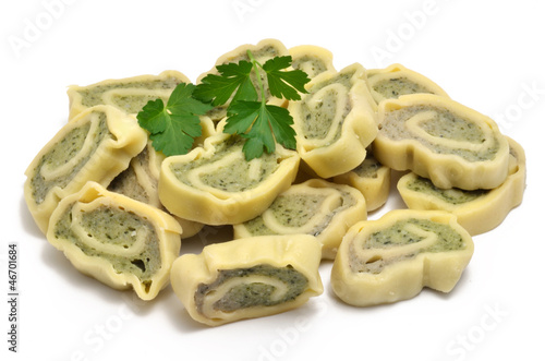 Geschnittene Maultaschen photo