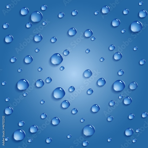 vector water drops