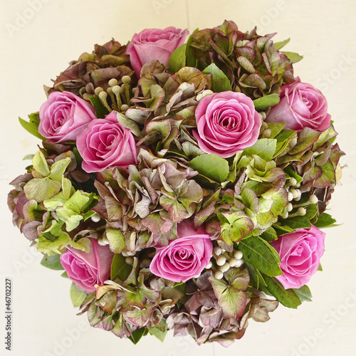 colorful roses bouquet  floral background