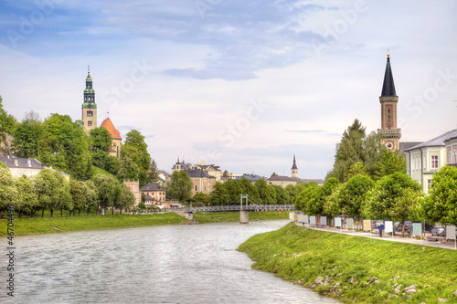 Salzburg, a city landscape