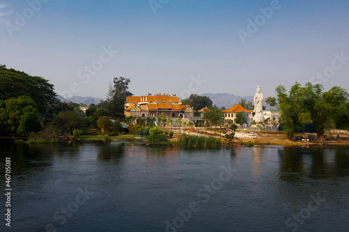 River Kwai in Kanchanaburi, Thailand