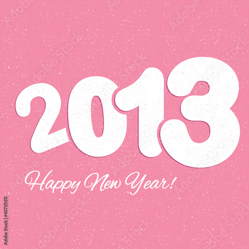 New year 2013 background. Vector illustration