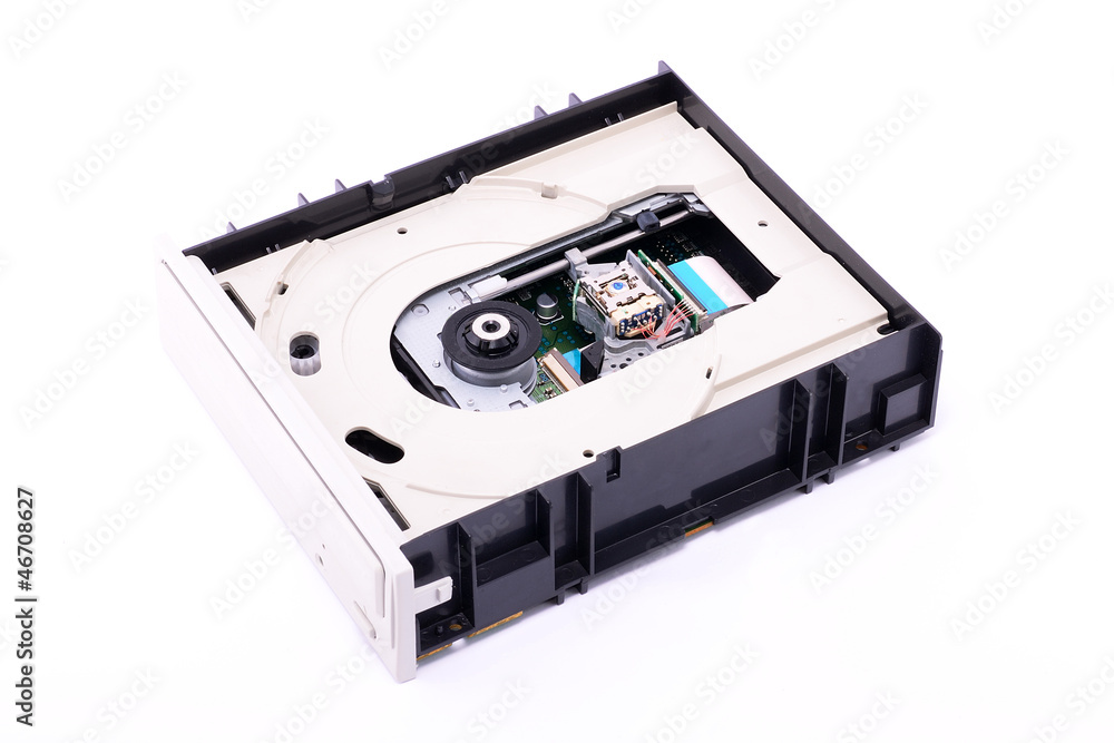 Obraz premium DVD Drive Inside