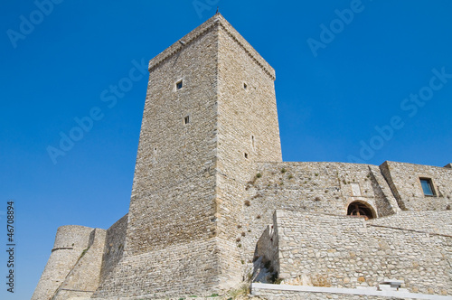 Norman swabian castle of Deliceto. Puglia. Italy.