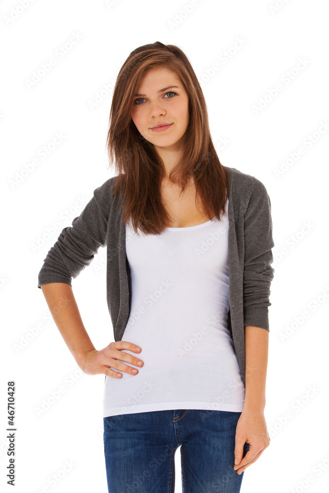 Fototapeta premium Attraktives Mädchen