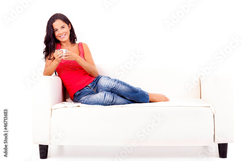 Woman relaxing