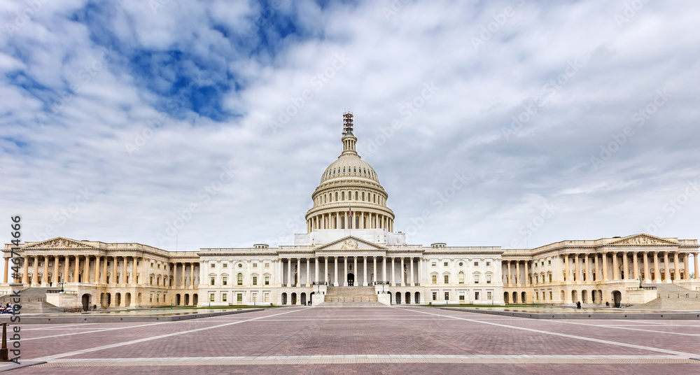 US Capitol panoramic view