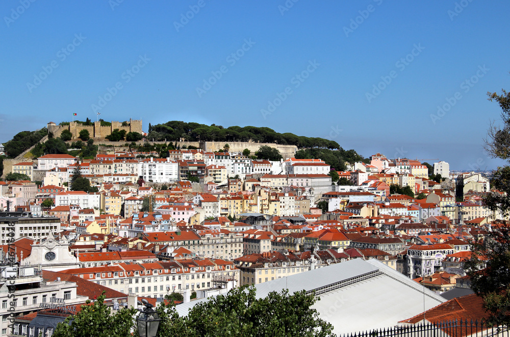 Lisbon panorama, Portugal