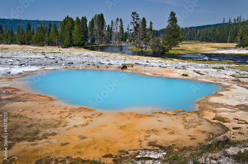 Source chaude - Parc de Yellowstone, USA
