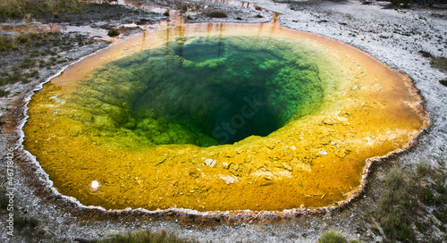 Morning Glory Pool - Parc de Yellowstone, USA
