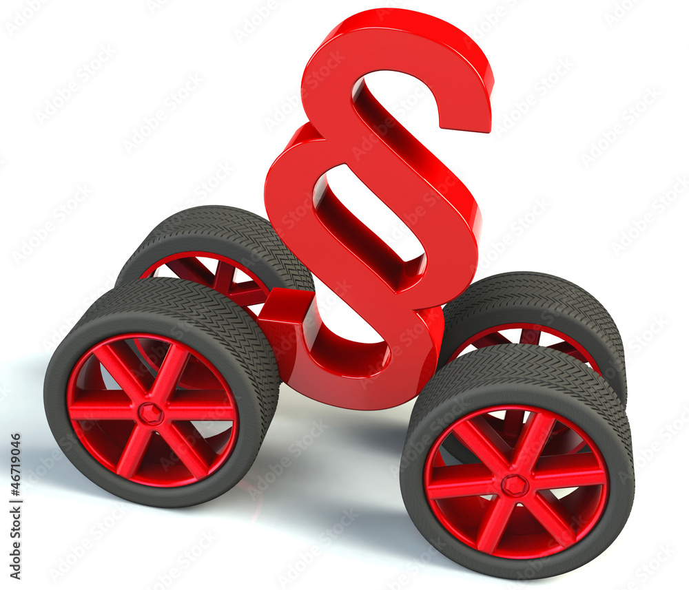 Fototapeta premium Auto Recht