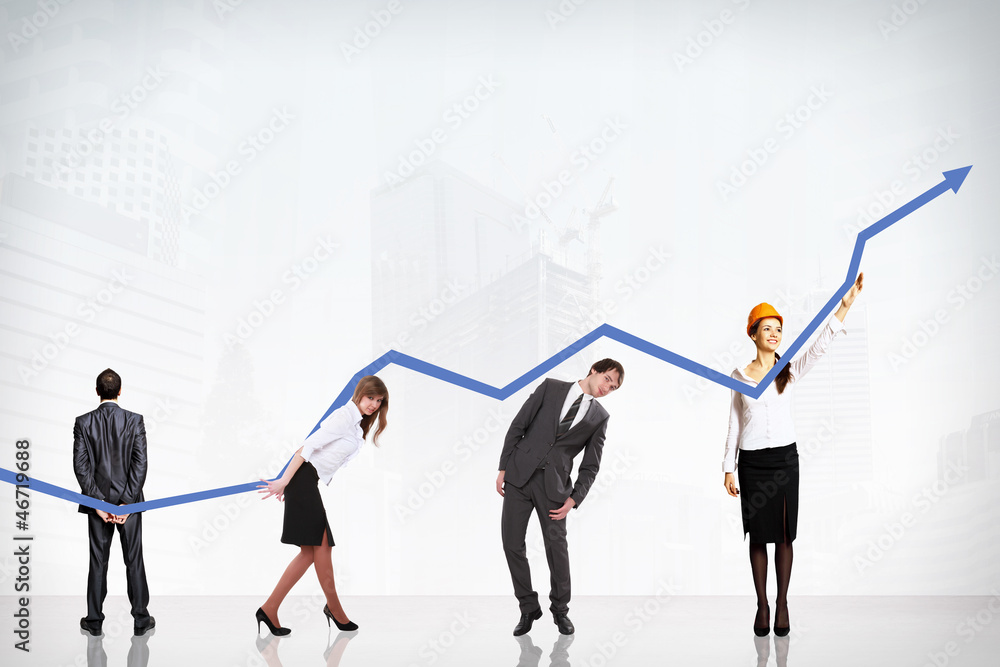Business Growth And Success Graph Business Growth And Success Graph