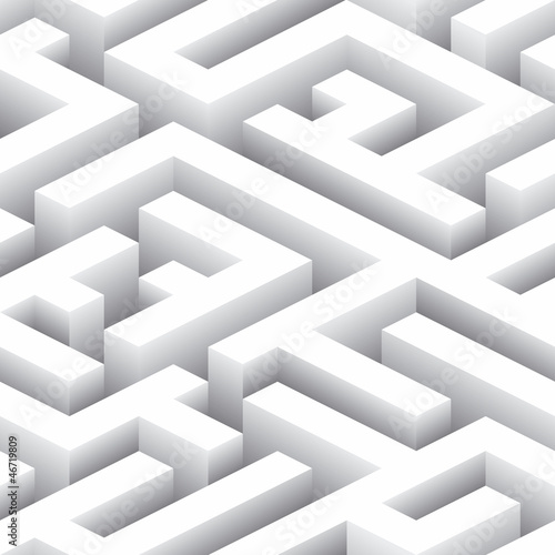 Seamless labyrinth pattern