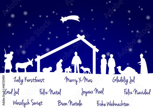 Weihnachtskrippe