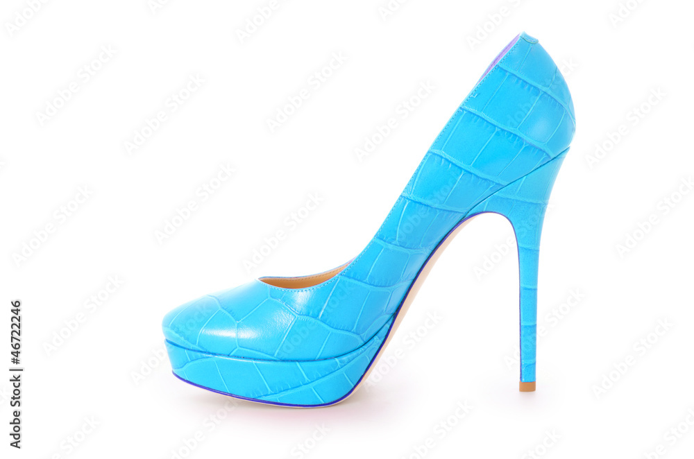 Woman shoes isolated on white Woman shoes isolated on white