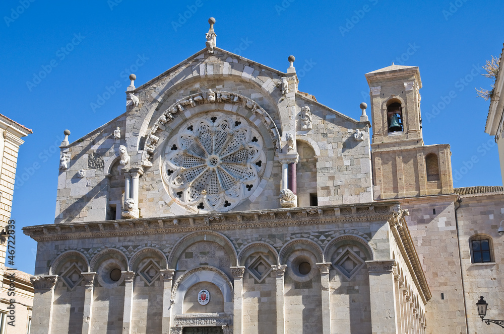Cathedral of Troia. Puglia. Italy.