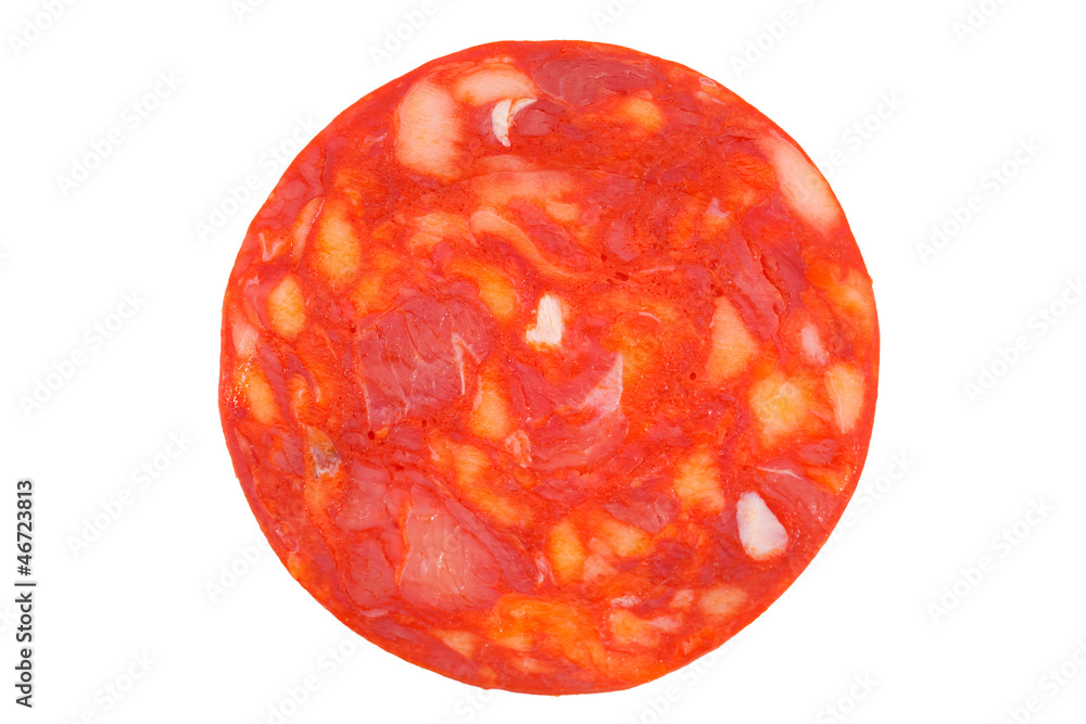 Fototapeta premium red spanish chorizo