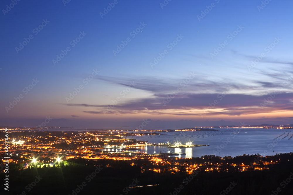 Arousa at dusk