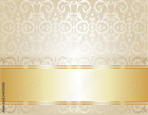 Bright luxury vintage wallpaper