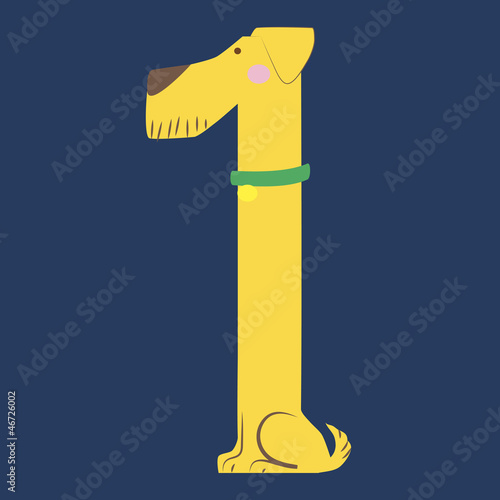 A dog makes number one