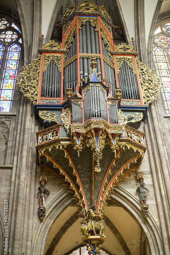 Strasbourg - The cathedral organ