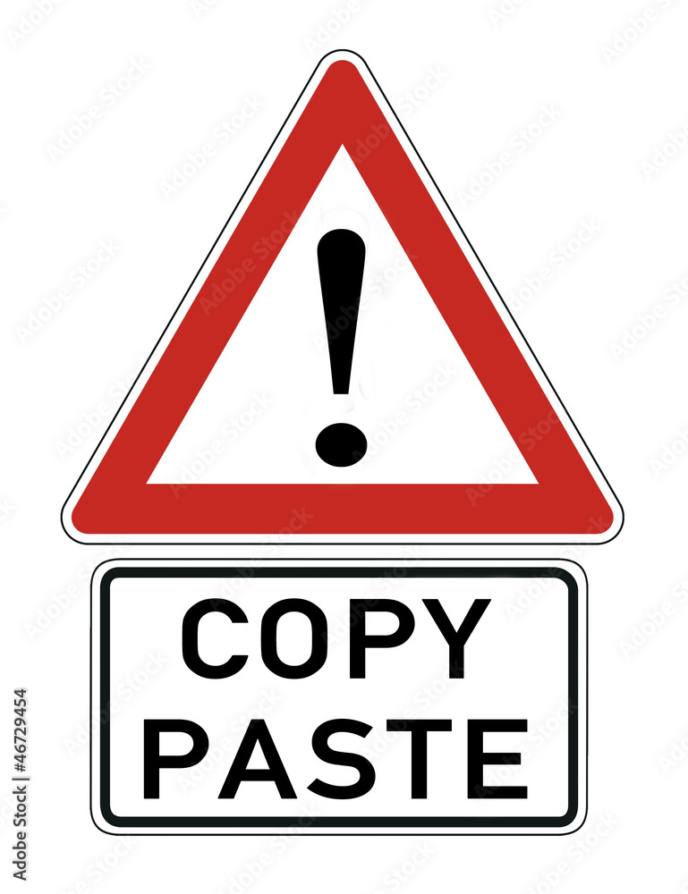 copy paste Schild #121112-011 copy paste Schild #121112-011