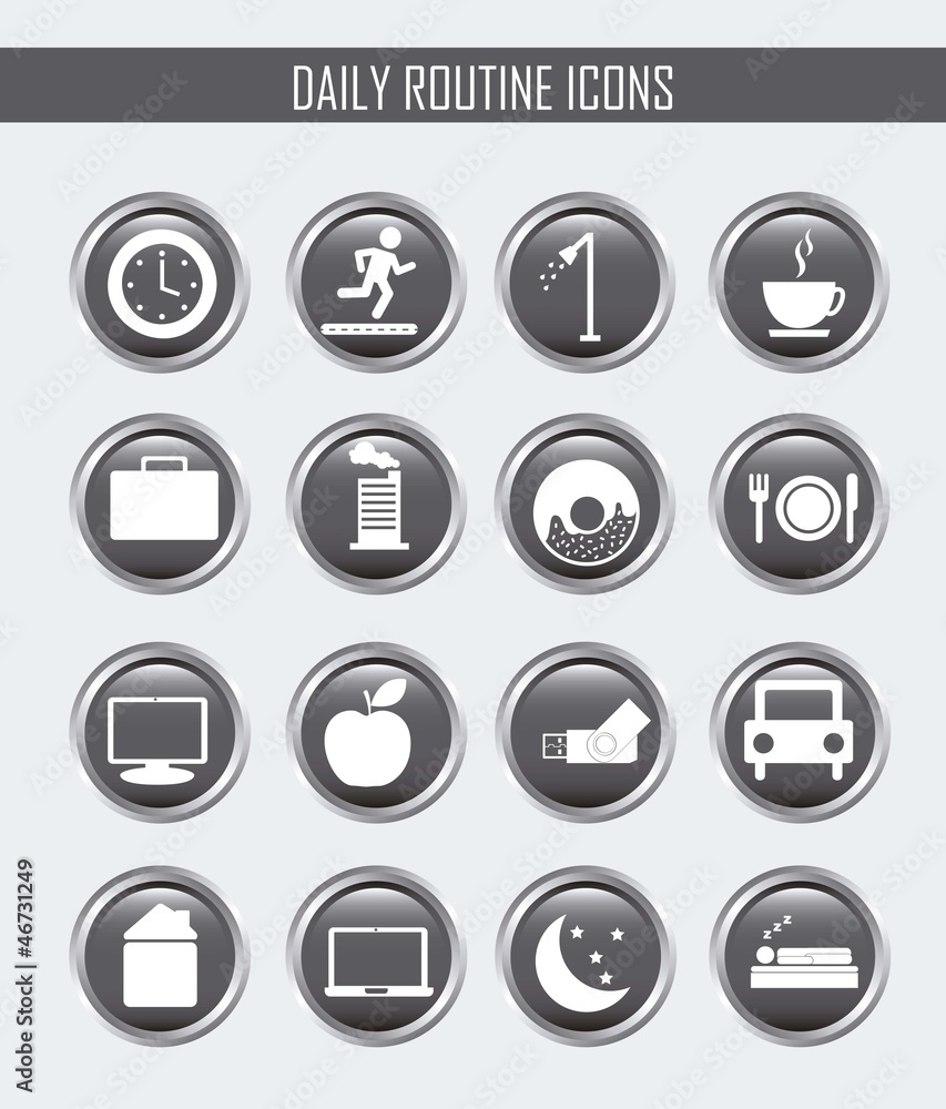 daily routine daily routine
