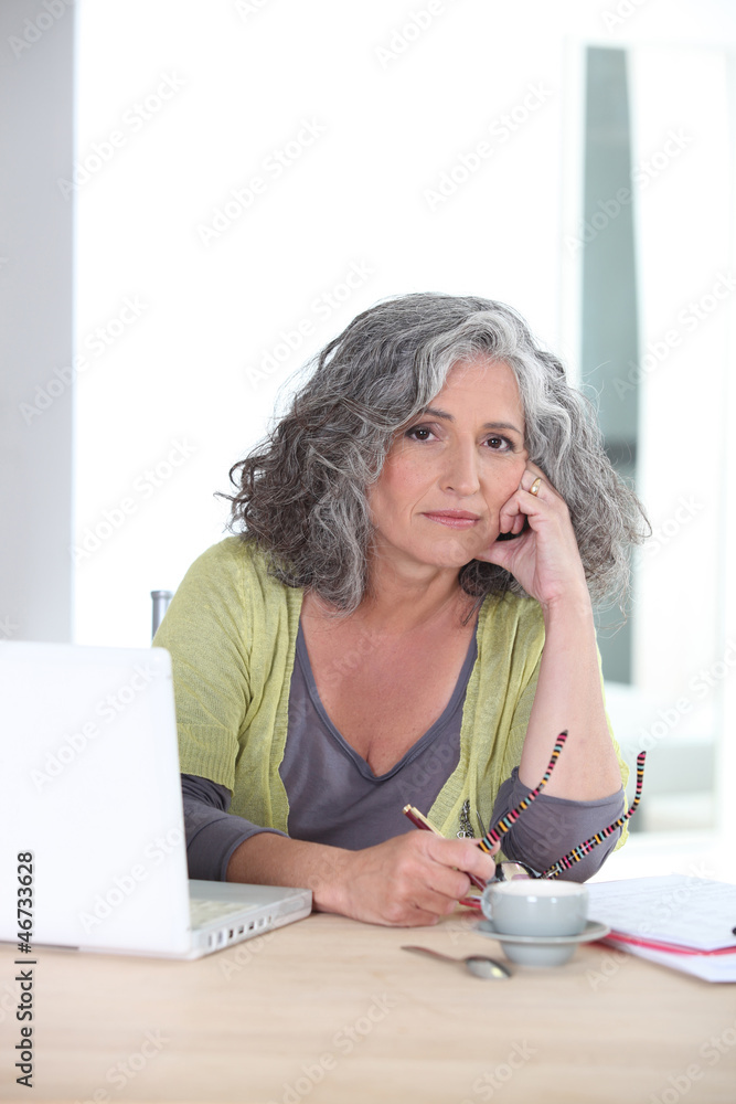 Worried woman Worried woman