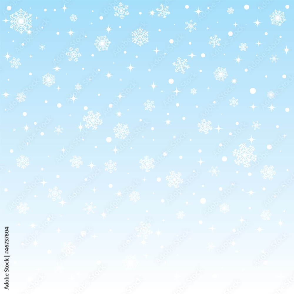 christmas frozen background with snowflakes christmas frozen background with snowflakes