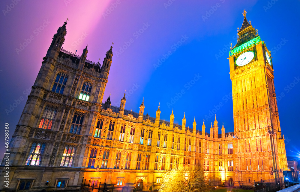 Fototapeta premium The Big Ben, London, UK