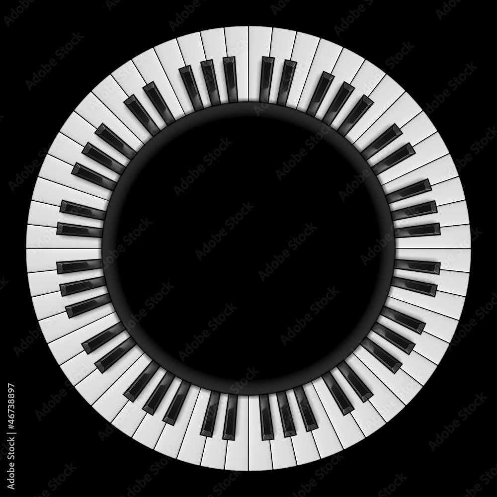 Fototapeta premium Piano keys