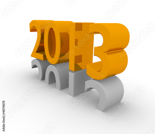 2013 New Year concept