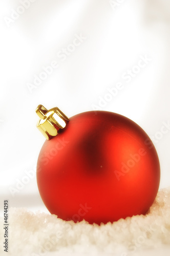 Seasonal background with Christmas decorations